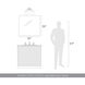 Dorinda 2 Light 16.25 inch Matte Black Vanity Light Wall Light
