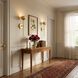 Vintage LED 5 inch True Gold Wall Sconce Wall Light