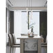 Reuben LED 12 inch Matte Black Pendant Ceiling Light