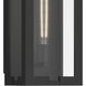 Calen 1 Light 18.25 inch Textured Black Outdoor Wall Light