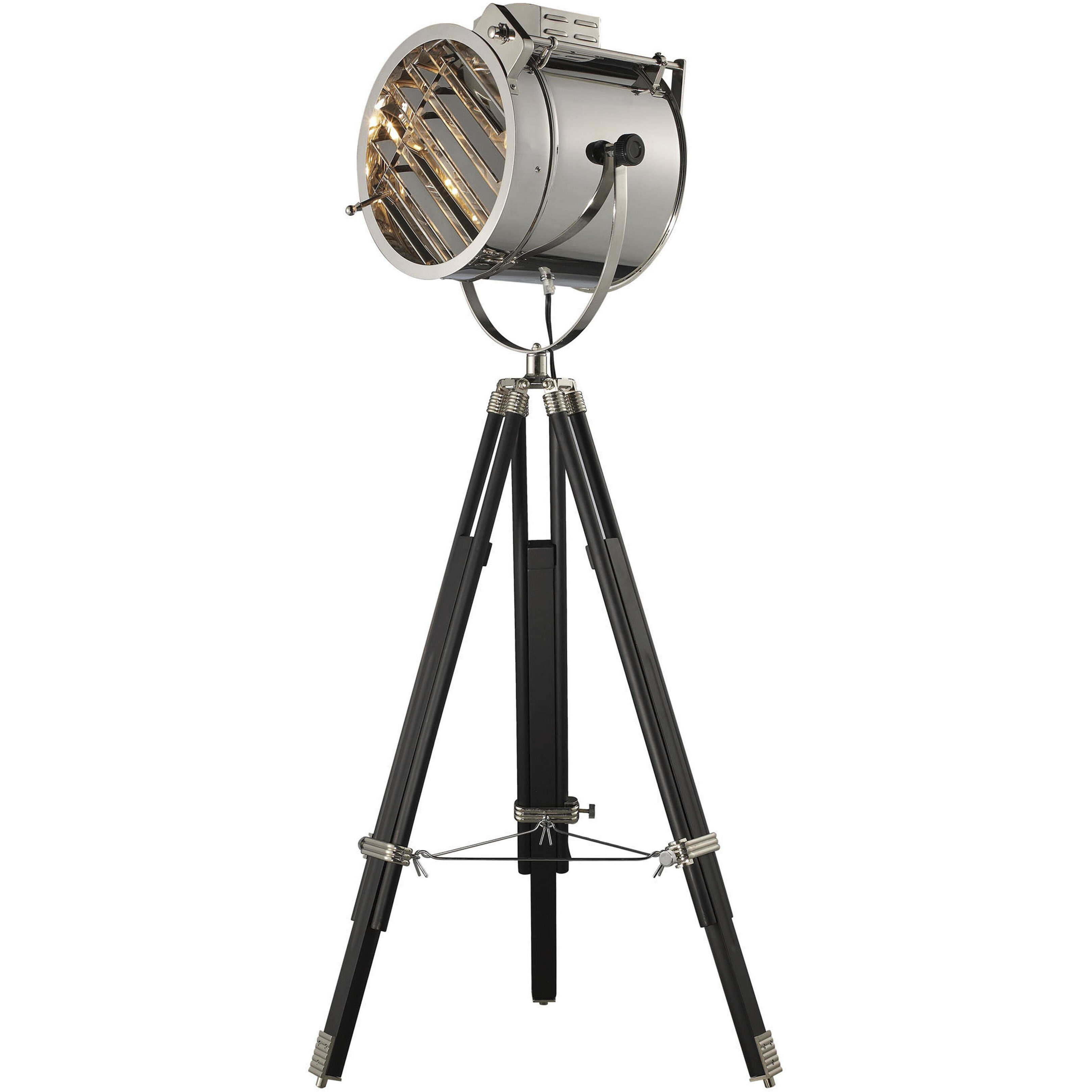 Curzon 67 inch 100 watt Black Floor Lamp Portable Light