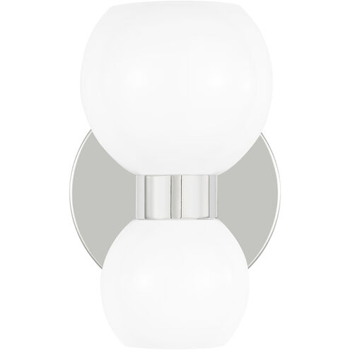 kate spade new york Londyn 2 Light 5.5 inch Polished Nickel Single Sconce Wall Light