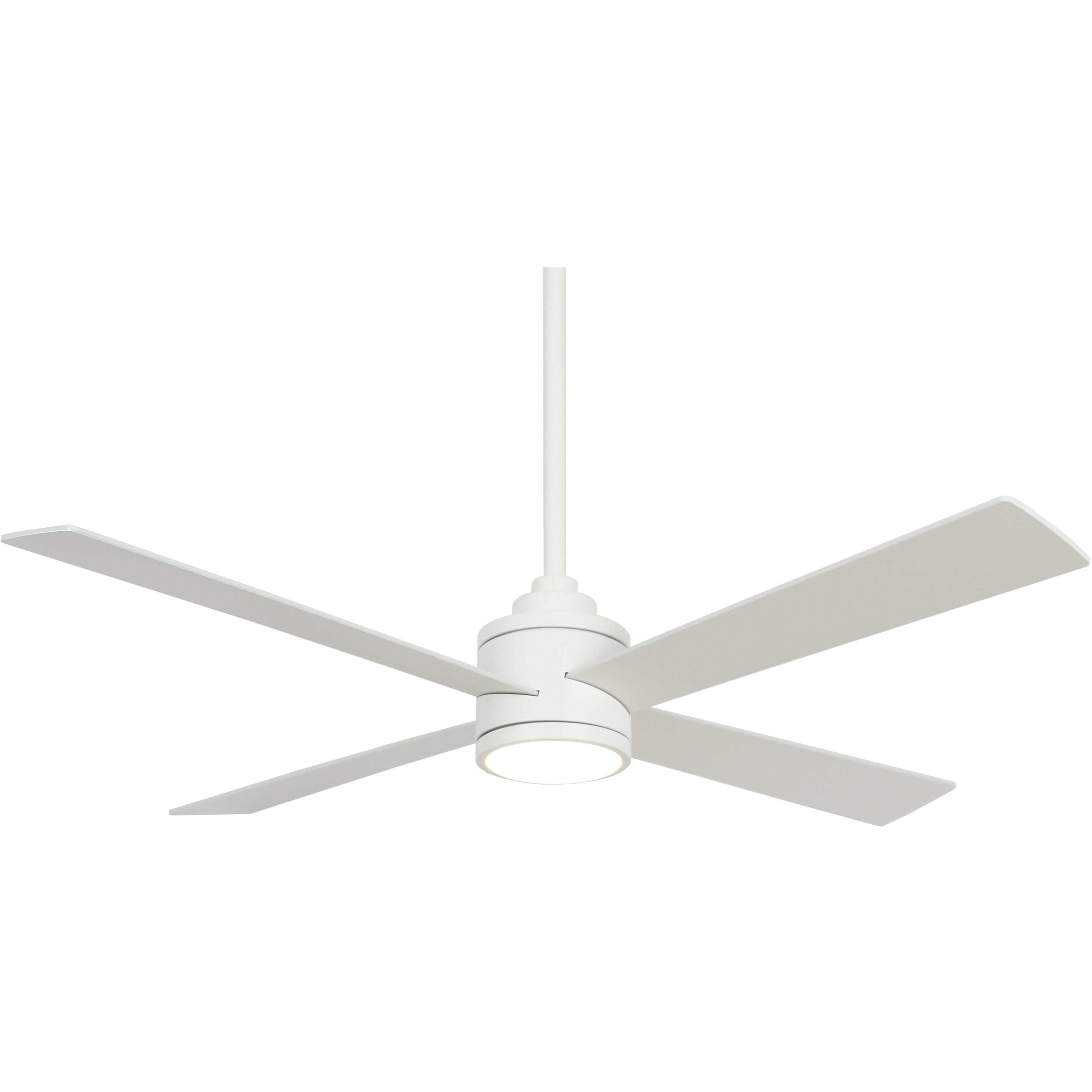 Falco 54 inch Flat White Ceiling Fan