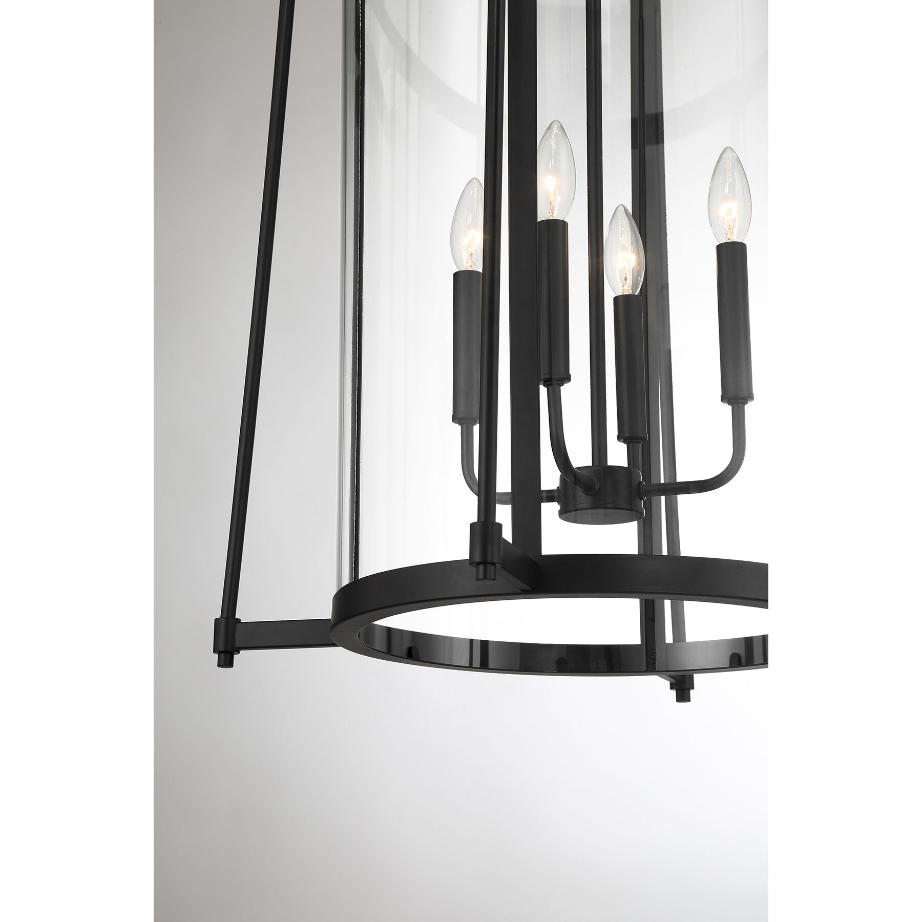 Rosedale 4 Light 23 inch Matte Black Pendant Ceiling Light