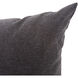 Seascape 22 inch Seascape Charcoal Outdoor Pillow