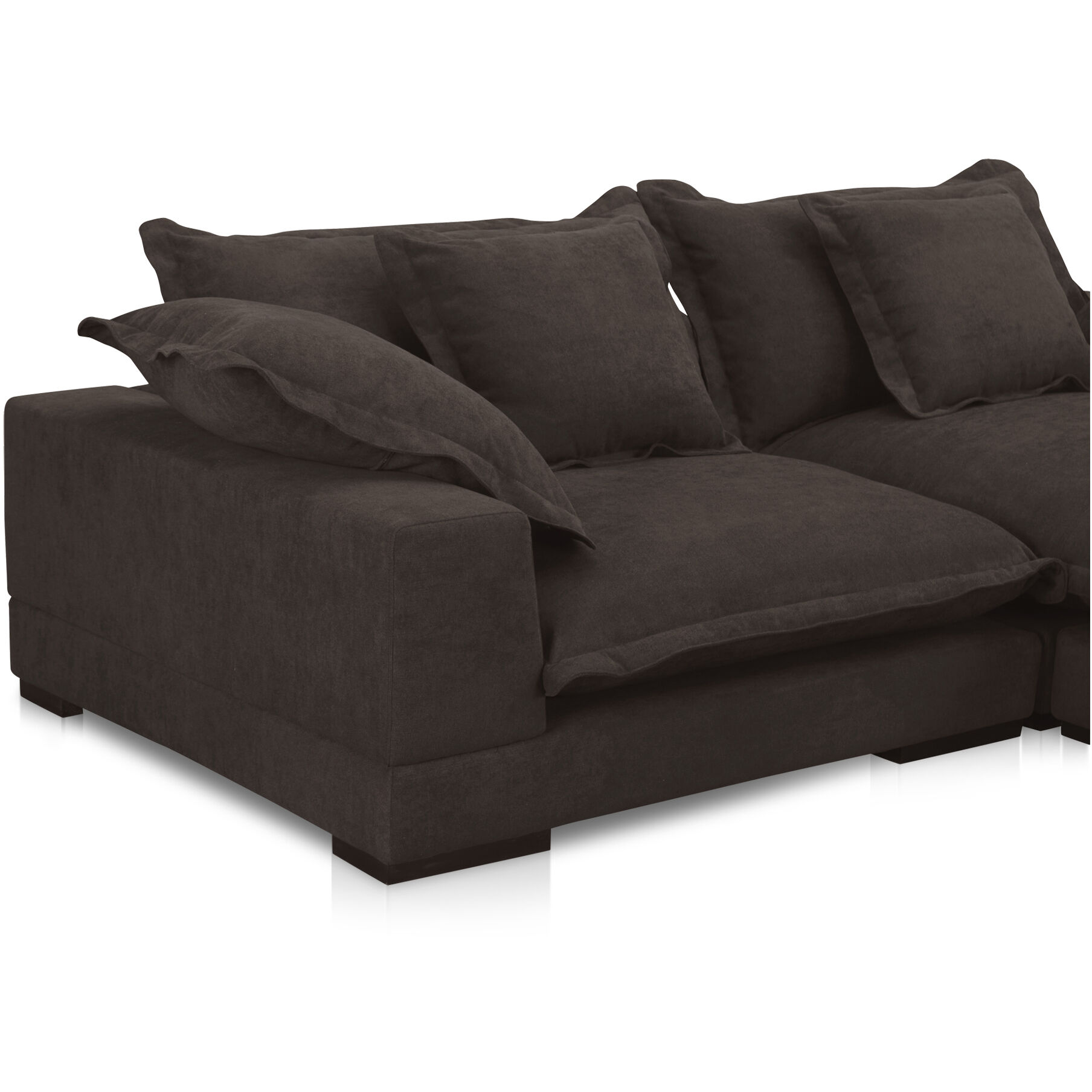 Daydream Dark Brown Sectional