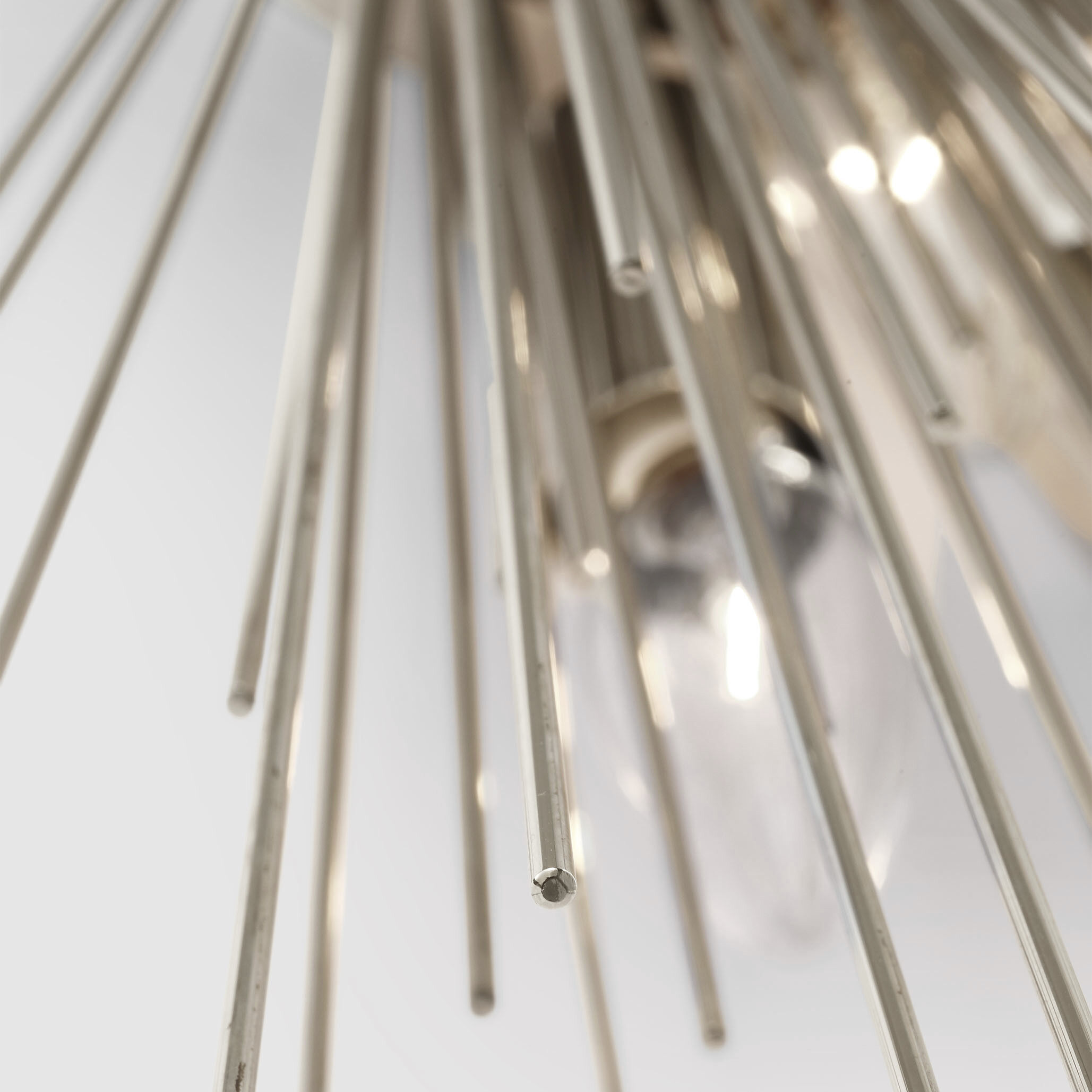 Kelly Wearstler Strada LED 9.25 inch Polished Nickel Symmetrical Sconce Wall Light, Medium