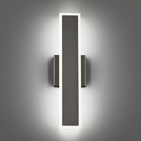 Greet 1 Light 1.88 inch Black ADA Wall Sconce Wall Light in 2700K, dweLED