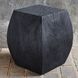 Grove 17 inch Rustic Black Accent Stool
