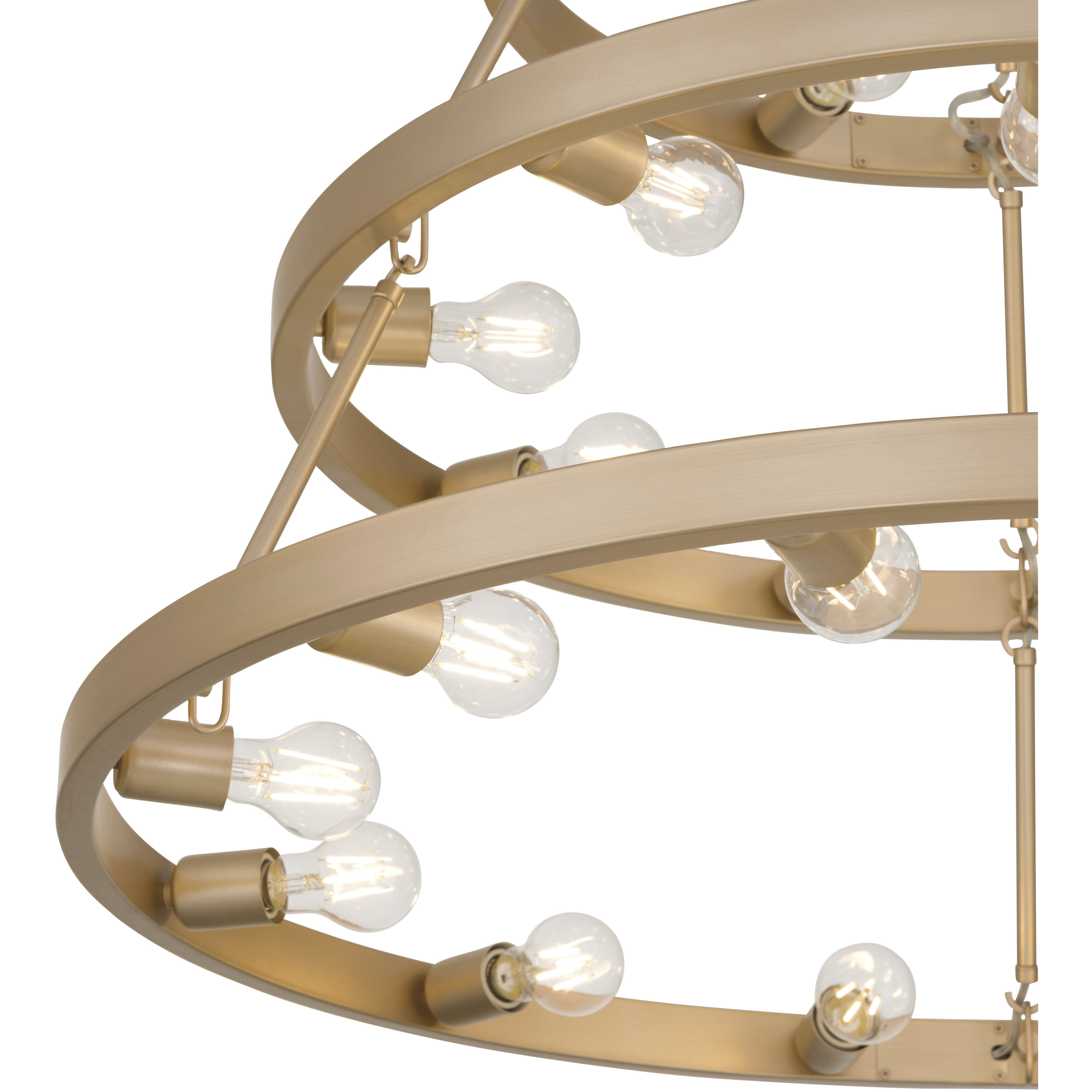 Castile 27 Light 40 inch French Gold Chandelier Ceiling Light