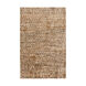 Bjorn 63 X 39 inch Brown and Neutral Area Rug, Jute