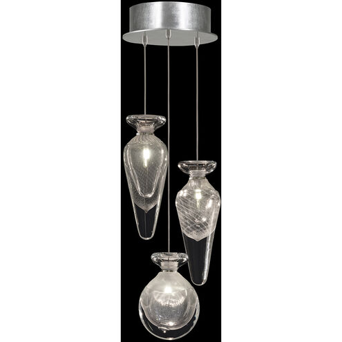 Essence 3 Light 8.5 inch Silver Pendant Ceiling Light