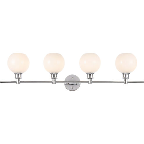 Syracuse 4 Light 38 inch Chrome Wall sconce Wall Light