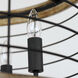 Homestead 5 Light 24 inch Driftwood and Black Chandelier Ceiling Light