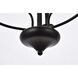 Westley 6 Light 24 inch Black Pendant Ceiling Light