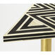 Bone Inlay Draper Bone Inlay 22 X 15 inch Black Bone Inlay Accent Table