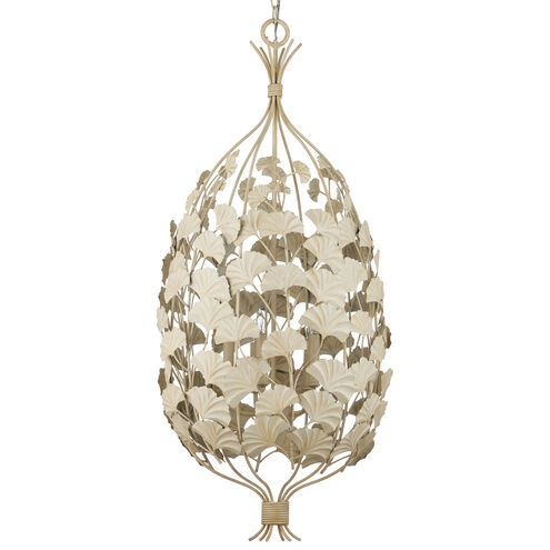 Maidenhair 5 Light 18.75 inch Antique Pearl Chandelier Ceiling Light