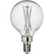 Branded Lamps LED 19 - G16-1/2 C - E12 Candelabra 4.00 watt 120 3000K Light Bulb