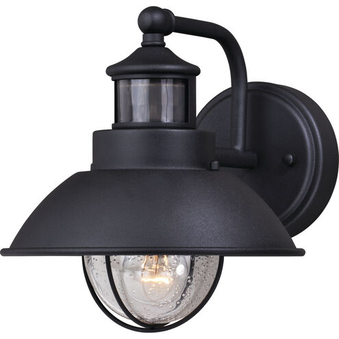 Harwich Textured Black Outdoor Motion Sensor