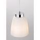 Colleen 1 Light 5 inch Polished Chrome Pendant Ceiling Light