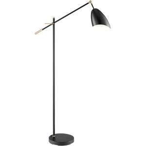 Tanko 57 inch 40.00 watt Black Floor Lamp Portable Light