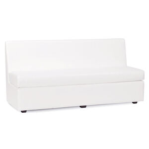 Slipper Atlantis White Sofa Replacement Cover, Sofa Not Included