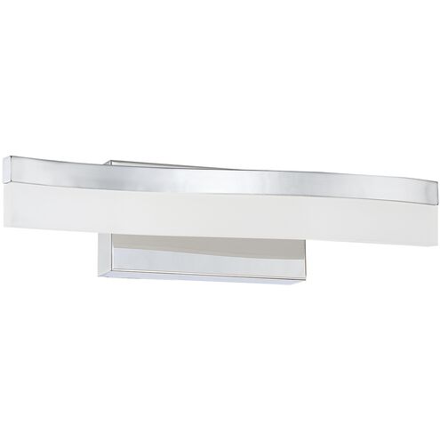 Cerv LED 18.25 inch Chrome Vanity Light Wall Light