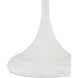 Bexhill 31.5 inch 60 watt Gesso White Console Lamp Portable Light