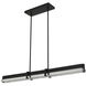 Theodore LED 48 inch Matte Black Island Light Ceiling Light