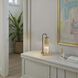 Ridgley 13.25 inch 50 watt Antique Brass Candlewarmer Lamp Portable Light, Simplee Adesso