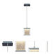 Brentwood LED 6 inch Brushed Aluminum Pendant Ceiling Light