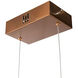 Canada LED 2 inch Gold LED Chandelier Ceiling Light