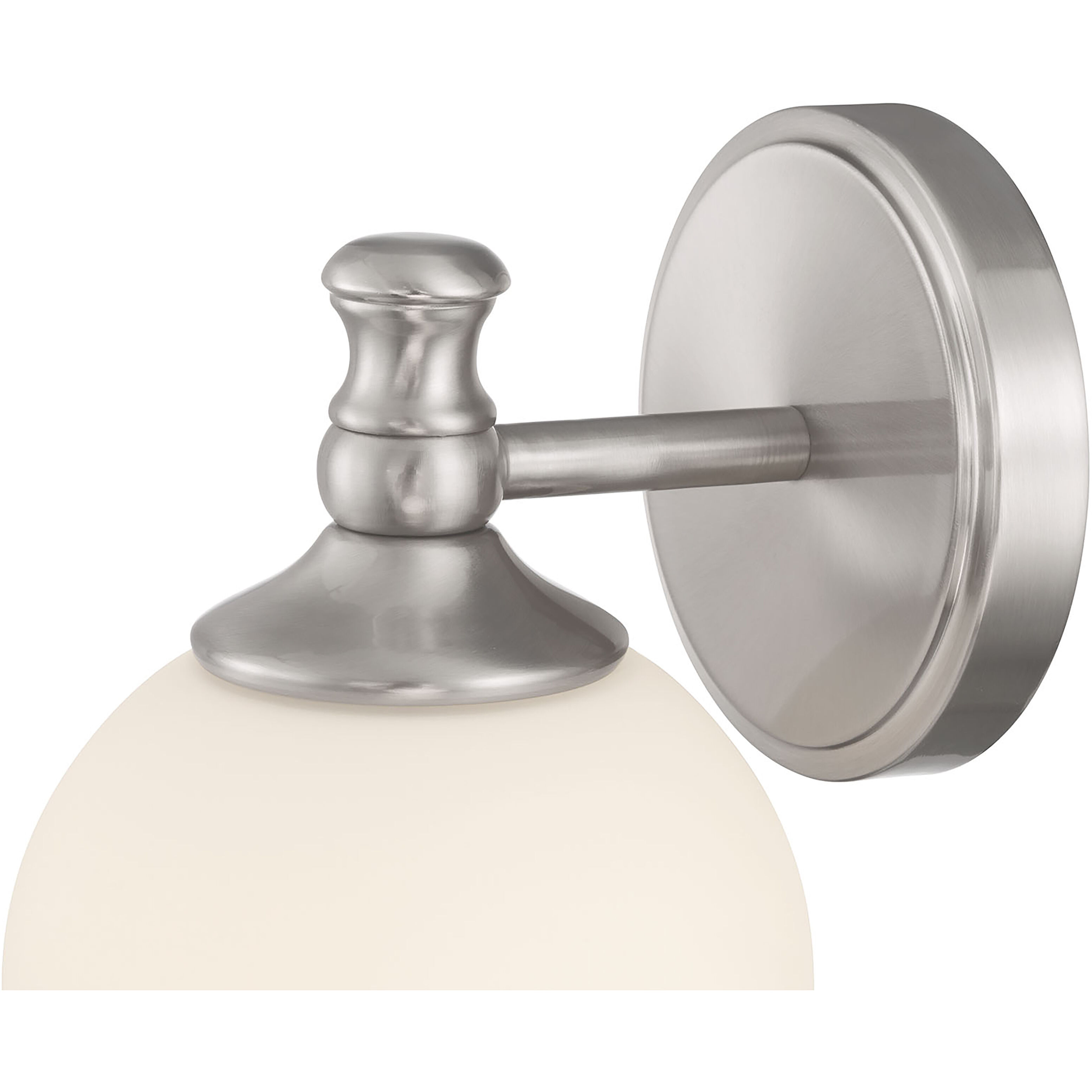 Orlisse 1 Light 6 inch Brushed Nickel Wall Sconce Wall Light