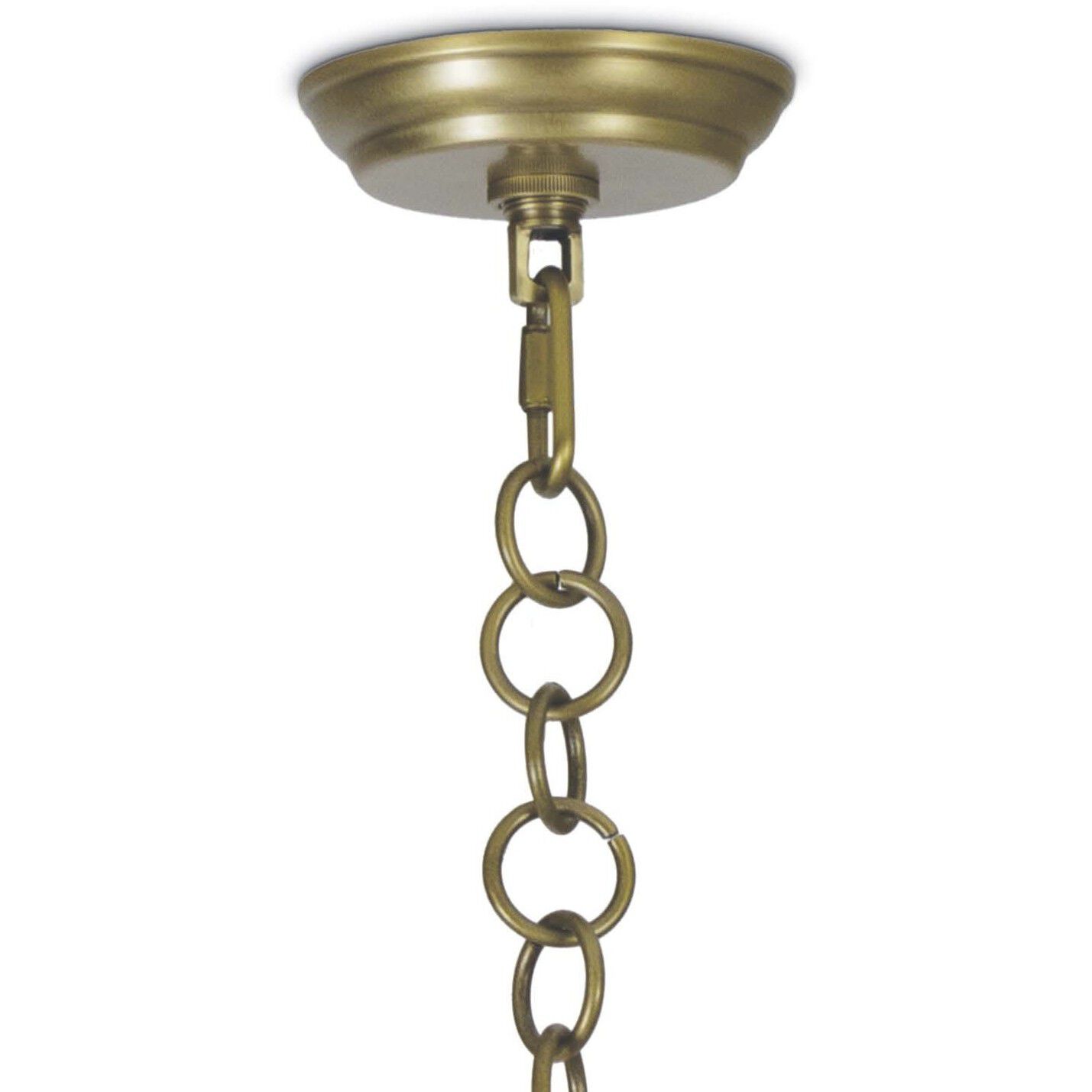 Allison 3 Light 24 inch Natural Brass Pendant Ceiling Light, Large