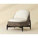 Carilo Stinson Cream Outdoor Lounge Chair