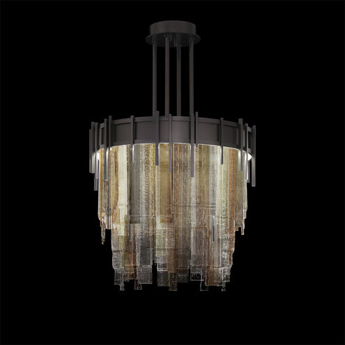 Arpeggio 10 Light 20.5 inch Black Pendant Ceiling Light