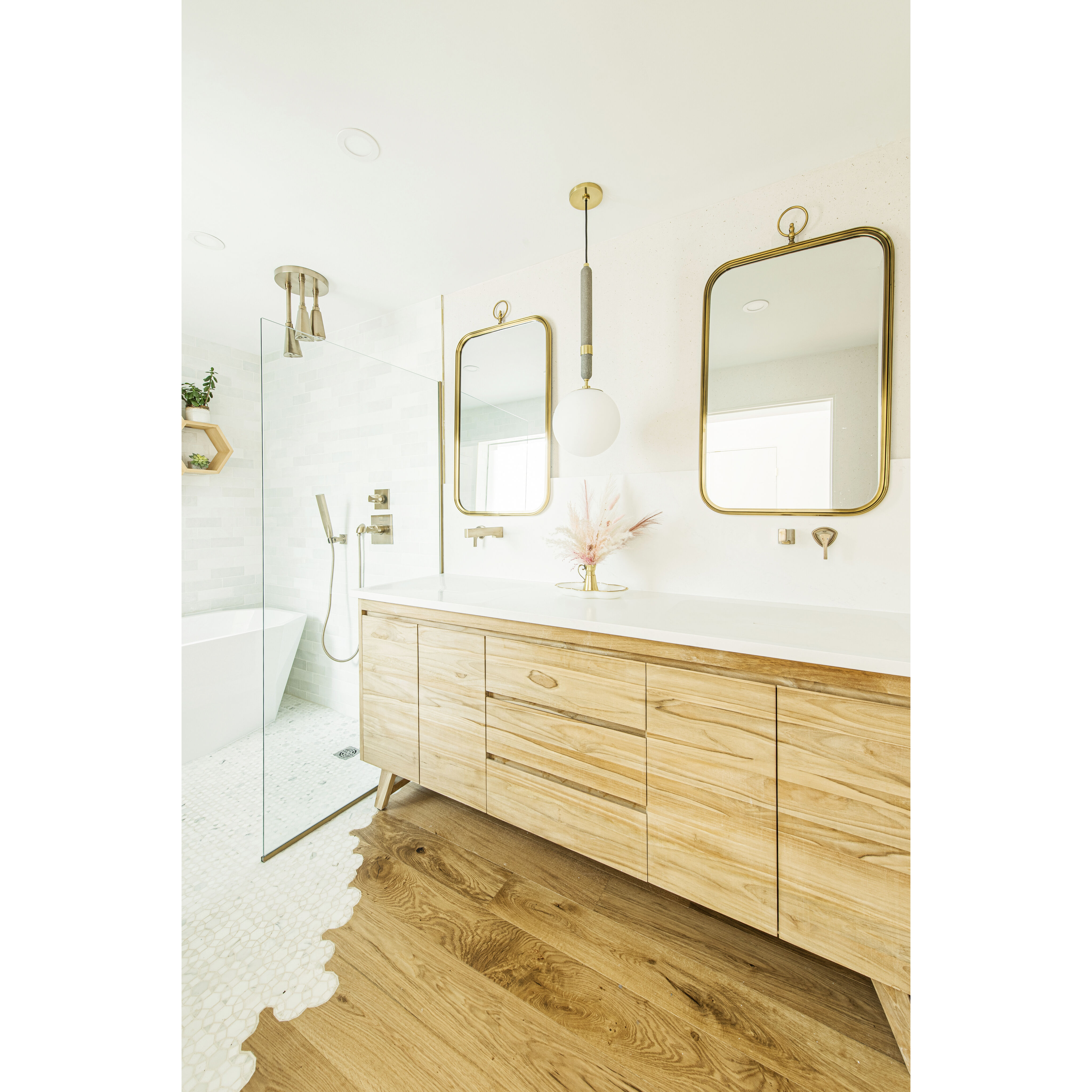 Brielle 1 Light 10 inch Aged Brass Pendant Ceiling Light