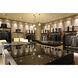 Vibe 1 Light 5.5 inch Matte Chrome Pendant Ceiling Light in Glacier Glass