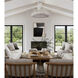 Broche 8 Light 33.5 inch Matte White Chandelier Ceiling Light