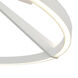 Roda LED 23.63 inch White Semi-Flush Mount Ceiling Light