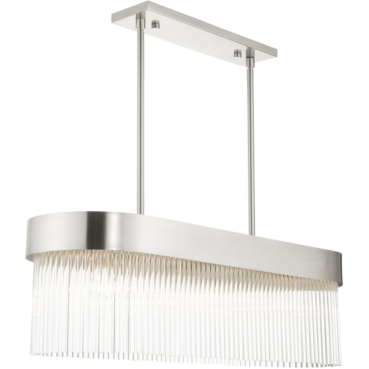 Norwich 4 Light 12 inch Brushed Nickel Chandelier Ceiling Light