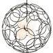 Olympus 6 Light 31 inch Natural Iron Pendant Ceiling Light