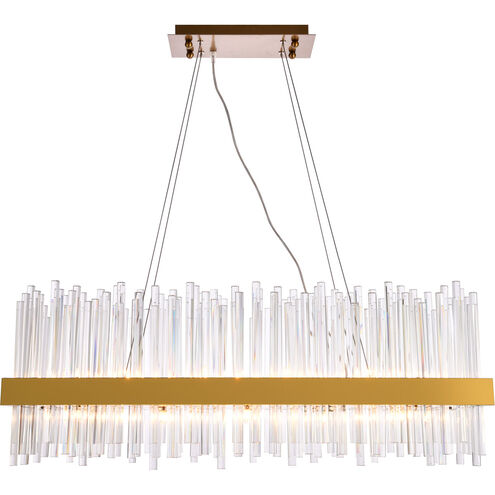 Dallas 20 Light 36 inch Gold Chandelier Ceiling Light