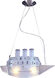 Canada 2 Light 8 inch Chrome Pendant Ceiling Light
