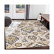Athens 87 X 63 inch Charcoal/Navy/Sky Blue/Butter/Ivory/White Rugs, Rectangle