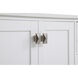 Irene 60 X 22 X 34 inch White Vanity Sink Set