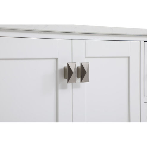 Irene 60 X 22 X 34 inch White Vanity Sink Set