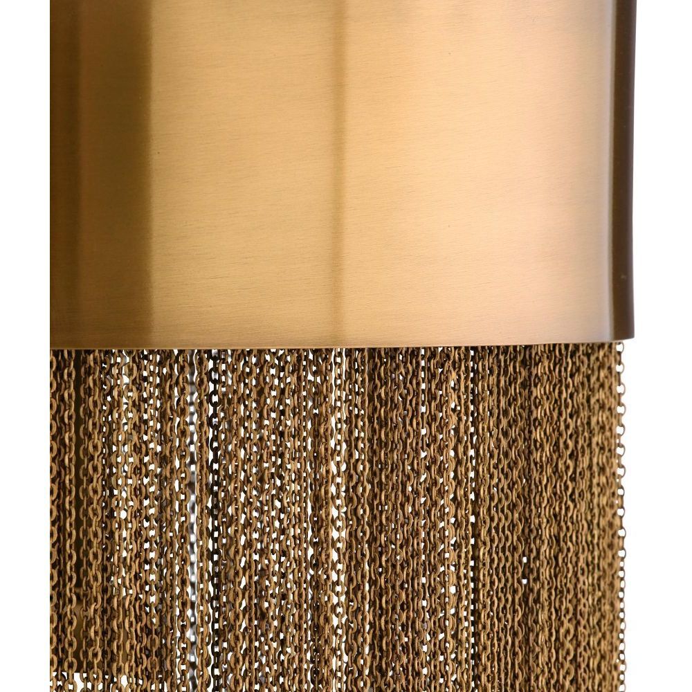 Fatima 1 Light 10 inch Vintage Brass Pendant Ceiling Light