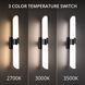 Fallon LED 22.5 inch Black Bath Vanity & Wall Light, dweLED