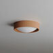 Souffle LED 10.5 inch Terra Cotta Flush Mount Ceiling Light